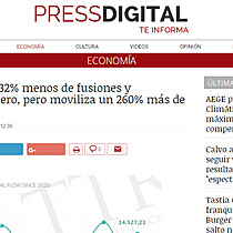 Espaa registra un 32% menos de fusiones y adquisiciones en enero, pero moviliza un 260% ms de capital